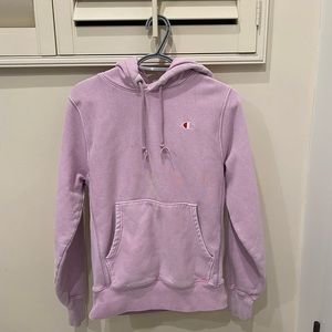 Pink Champion hoodie